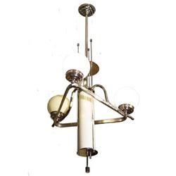 c1940s Vienna Art Deco Electric Chandelier #1696951