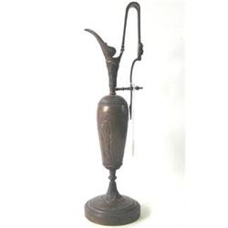 Antique TIFFANY Neoclassical Bronze Ewer #1696957