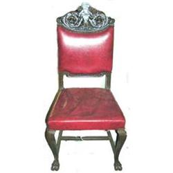 Pair Renaissance Revival Temple Chairs #1696985