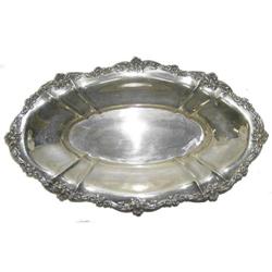 Vintage Gorham Repousse Sterling Platter #1697025