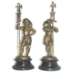 Pair Antique Spanish Cavalier Figurines #1697030