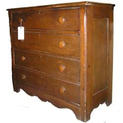 Antique Pine Dresser Chest of Drawers #1697041