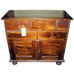 Antique Cherry Cupboard Chest of Drawers #1697047