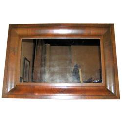 Antique c1900 Mahogany Wall Mirror 35" x 24" #1697053