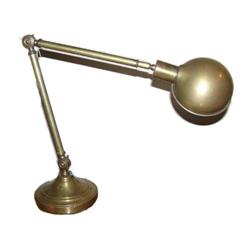 Deco Mid-Century Modern Brass Desk Lamp #1697063