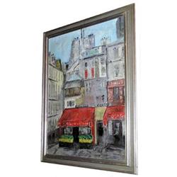 1967 G CRISTO Paris France Streetscape #1697065