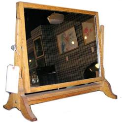 Arts & Crafts Oak Vanity Dressing Mirror #1697071