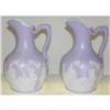 Pair Samuel Alcock Staffordshire Pitchers #1697077