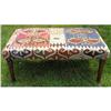 Vintage Bench w Kilims Indian Rug Upholstery #1697086