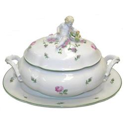Augarten Porcelain Tureen & Platter #1697093