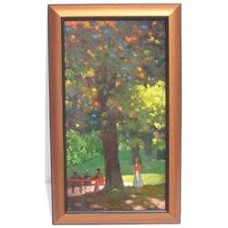 Alajos BAY Hungarian Wooded Landscape  #1697103