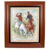 HOLESCH American Rodeo Horses Painting #1697105