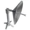 c1970s Aluminum Radar Satellite Dish Sculpture #1697110
