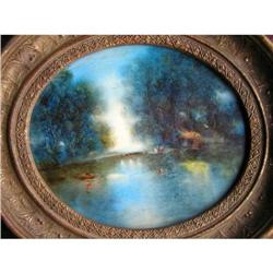 SIDERIS Attr French Impressionist Landscape #1697121