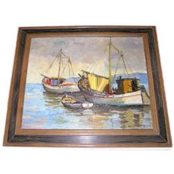 Romanian GEORGESCU Fishing Boats #1697129