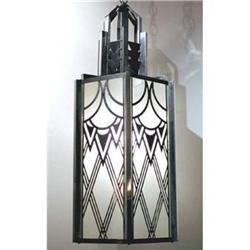 Lightolier Art Deco Skyscraper Chandelier #1697237