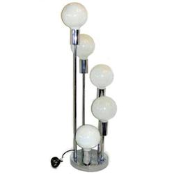 Mid-Century Modern Chrome Floor Lamp #1697243