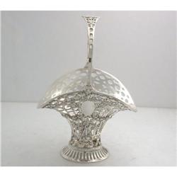 925K Sterling Handmade English Basket #1697352