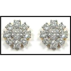 BRILLIANT 1.5 CARATS DIAMOND EARRINGS WERE #1697378