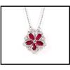 Image 1 : 2 Way Ruby Diamond Necklace(was $1200) #1697411