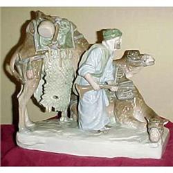 Czech Amphora grouping of arab & Camel #1697473