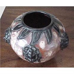 Belgium Arts & Crafts vase by S. Hublet #1697476