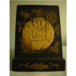 Magnificent Chinese detailed giltwood Budha! #1697485