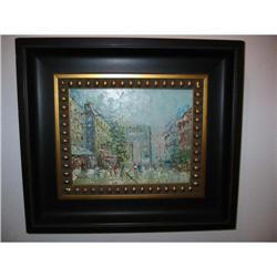 Magnificent Paris oil on canvas! #1697486