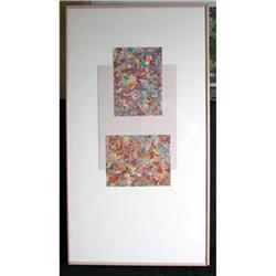 Abstract Original Acrylic Painting Art Glass  #1697506