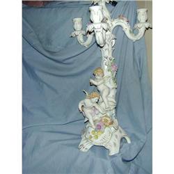 Marvelous 4 light Dresden Candelabra c1920  #1697526