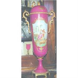 Decorative "Sevres"  Urn with Gilt Mounts #1697527