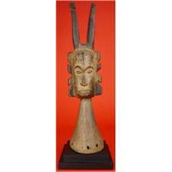 Large Igbo Ekeleke Dance Headdress Mask #1697571