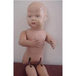 Doll Schoenhut Walker Wood Baby Face #1697576