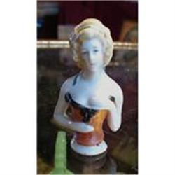 ANTIQUE PIN CUSHION DOLL - SUPERB #11 #1711673