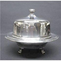 ROGERS FOOTED COVERED BUTTER DISH #1711693