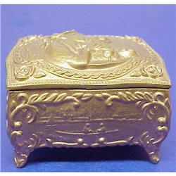 Lovely Cast metal jewelry Box #1711709