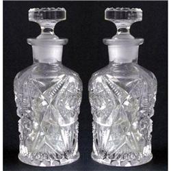 New England Glass Perfume Bottles (2) #1711926
