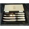 Image 1 : Mother of Pearl Fruit  Knives, Set of Six in #1712428