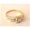 Image 1 : Antique Gold & Diamond Ring #1712629