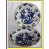 Image 1 : PAIR DUTCH DELFT BLUE WHITE BOWLS 18TH CENTURY #1712706