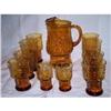 Image 1 : Libbey Rock Sharpe Country Garden Pitcher and #1728073