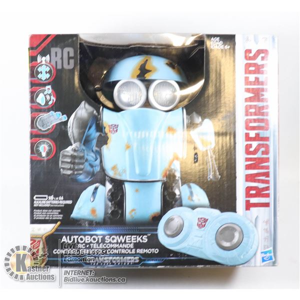 TRANSFORMER AUTOBOT SQWEEKS RC