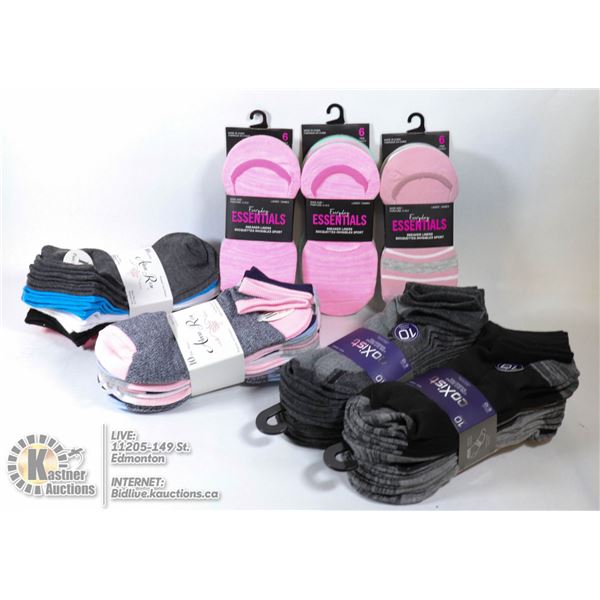 NEW 50 PAIR WOMEN'S ANKLE