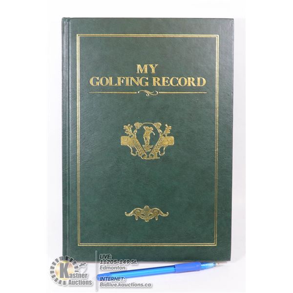 VINTAGE 1988 GOLFING RECORD