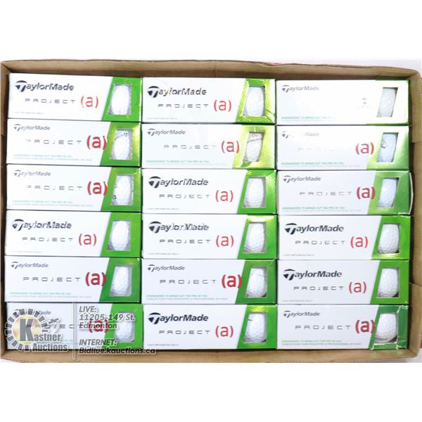 FLAT TAYLORMADE PROJECT A RECLAIMED GOLF BALLS