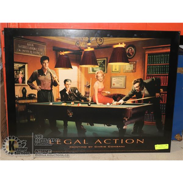 POOL ROOM PICTURE - LEGAL ACTION BT CHRIS CONSANI