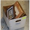 Image 1 : BOX OF VINTAGE WALL ART