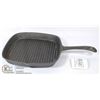 Image 1 : NEW 9" X 9" SQUARE CAST IRON GRIDDLE