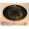 Image 1 : BOX OF 12 NEW 22 INCH ROUND SERVICE TRAYS BLACK