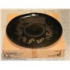 Image 1 : BOX OF 12 NEW 22 INCH ROUND SERVICE TRAYS BLACK
